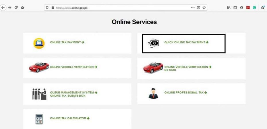How to Pay Car Tax Online A Step-by-Step Guide on the Sindh Excise Website