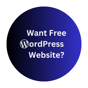 Want Free WordPress Website